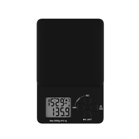 TIME Kitchen Scale-black