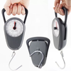 SCM-3 35kg Mechanical Spring Scale Portable Handheld Luggage Fishing Scale with Measuring Tape
