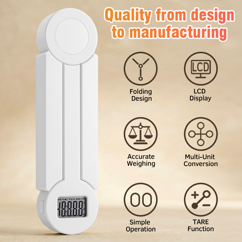 Foldable kitchen scale kt-4