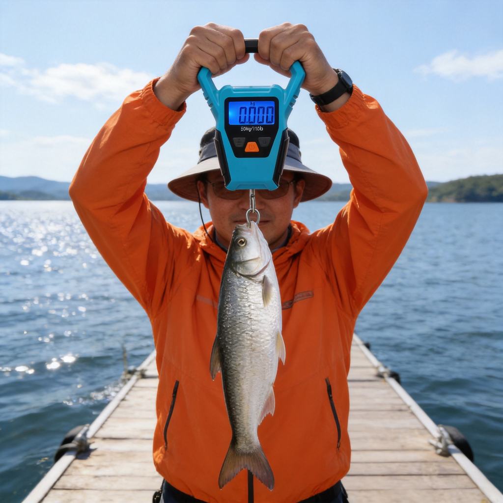 Waterproof Digital Fishing Scale - 50kg Portable Electronic Weighing Tool