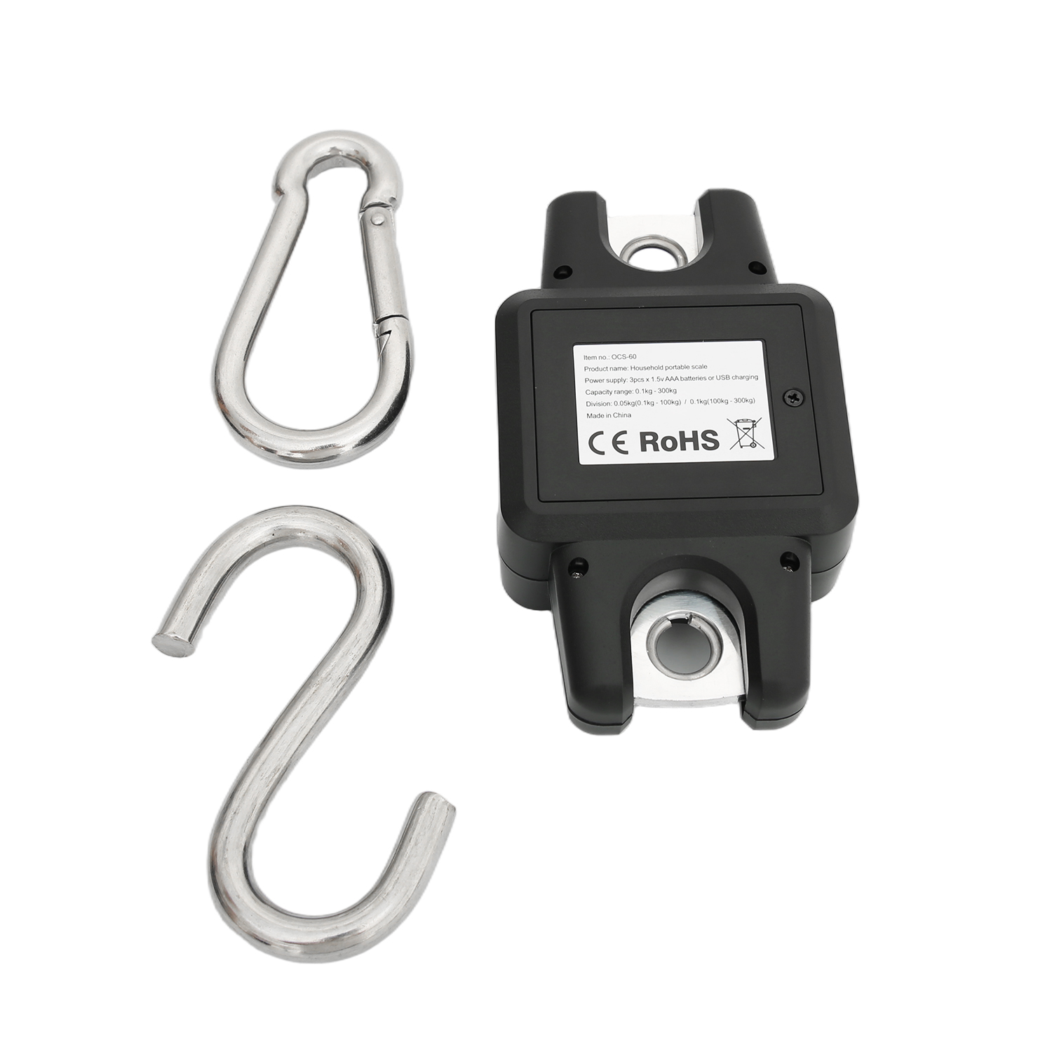 Digital Crane Hanging Scale 300kg Fishing Scales Weighing Crane Scales for Industrial