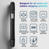 Intelligent luggage handle scale