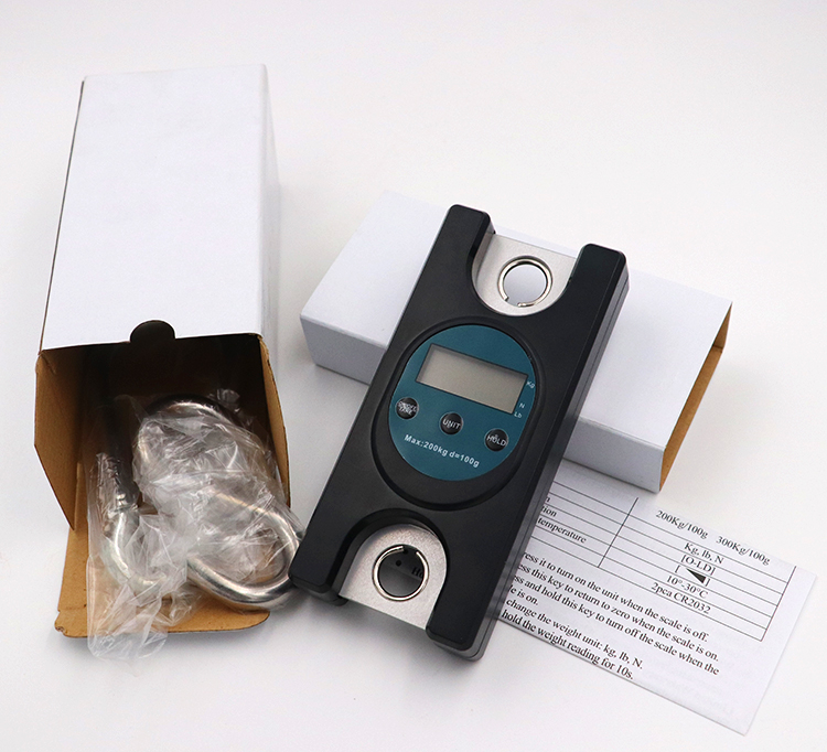 Digital Crane Hanging Scale 300kg Fishing Scales Weighing Crane Scales for Industrial